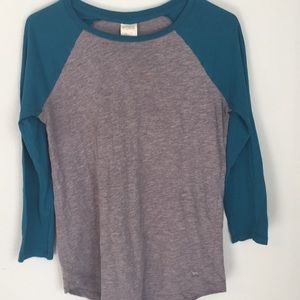 PINK 3/4 Length Jersey Tee